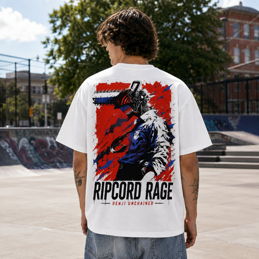 Denji Chainsaw Man Anime Graphic Tee - Ripcord Rage