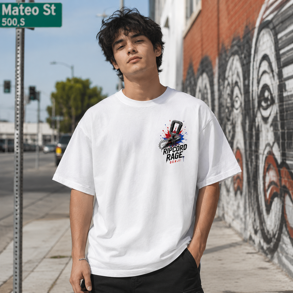 Denji Chainsaw Man Anime Graphic Tee - Ripcord Rage