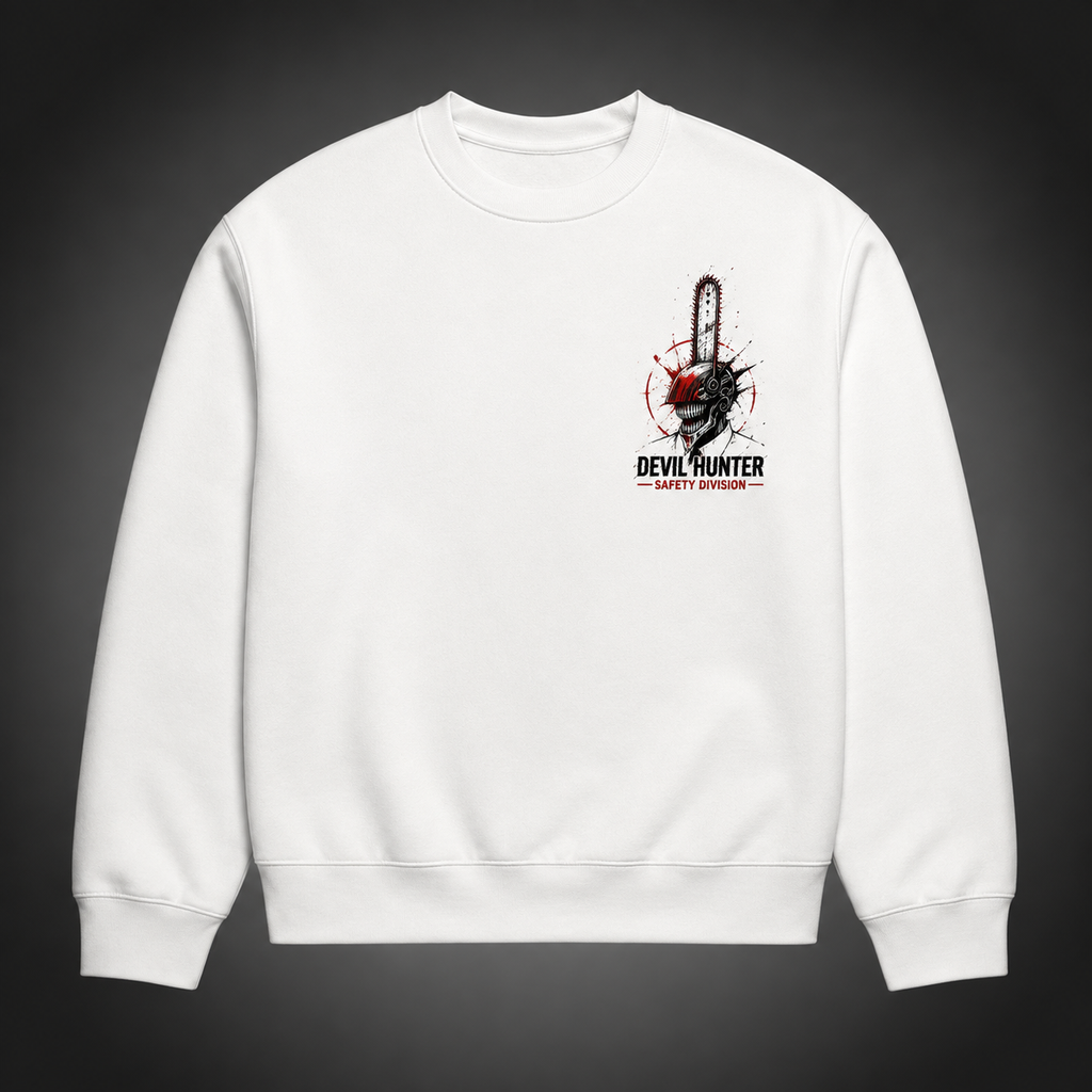 Denji (Chainsaw Man Anime Sweatshirt -) Safety First