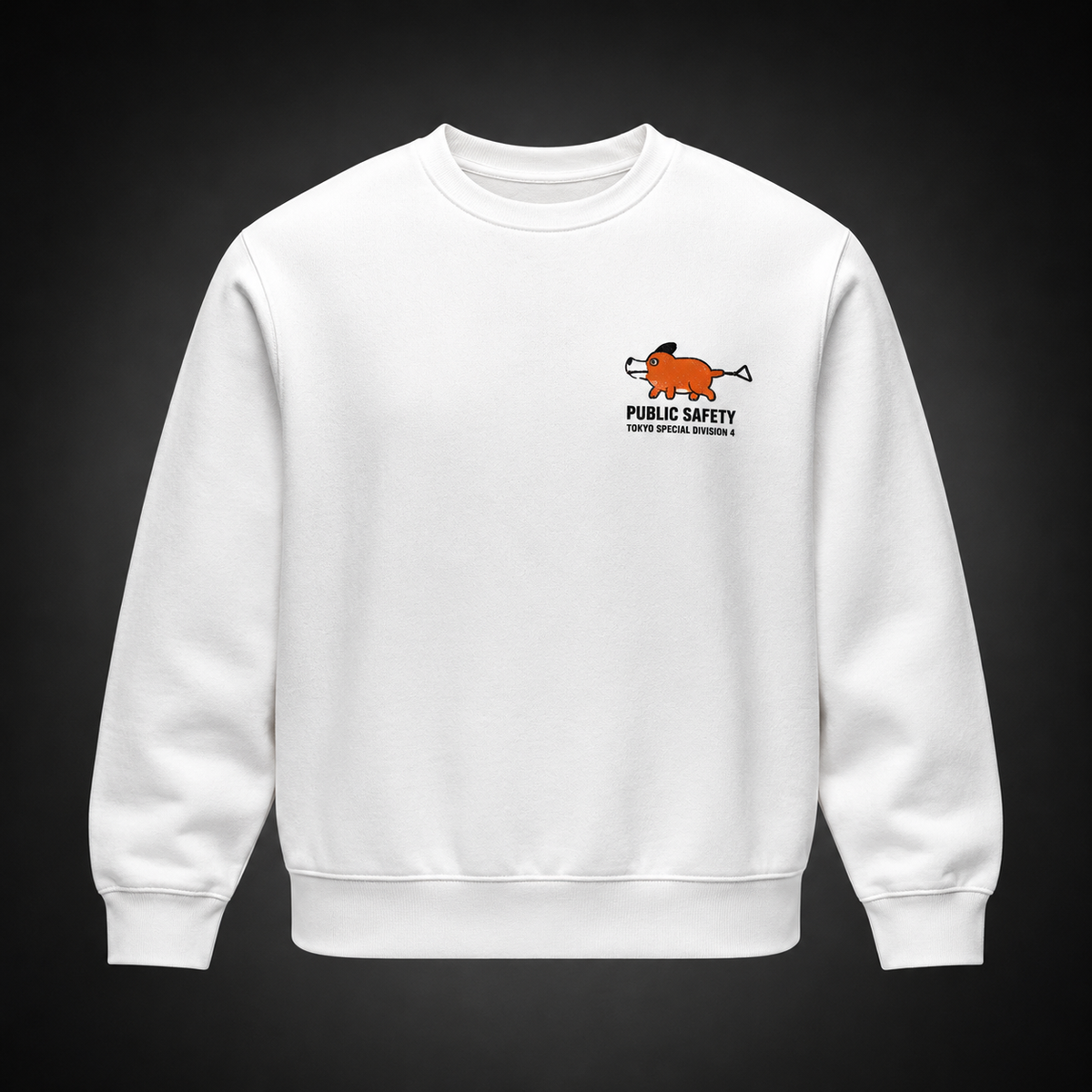 Denji, Pochita Chainsaw Man Anime Sweatshirt - Tokyo Division