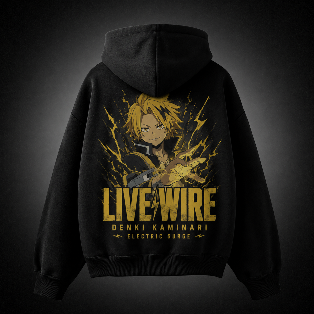 Denki Kaminari My Hero Academia Anime Hoodie - Live Wire