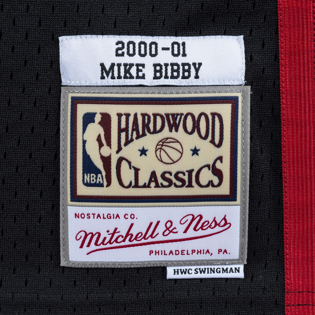 Vancouver Grizzlies Mike Bibby 2000 Swingman Jersey - Black