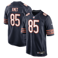 Chicago Bears Cole Kmet Navy Player Game Football Jersey