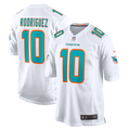 Miami Dolphins Jacob Rodriguez White Game Football Jersey