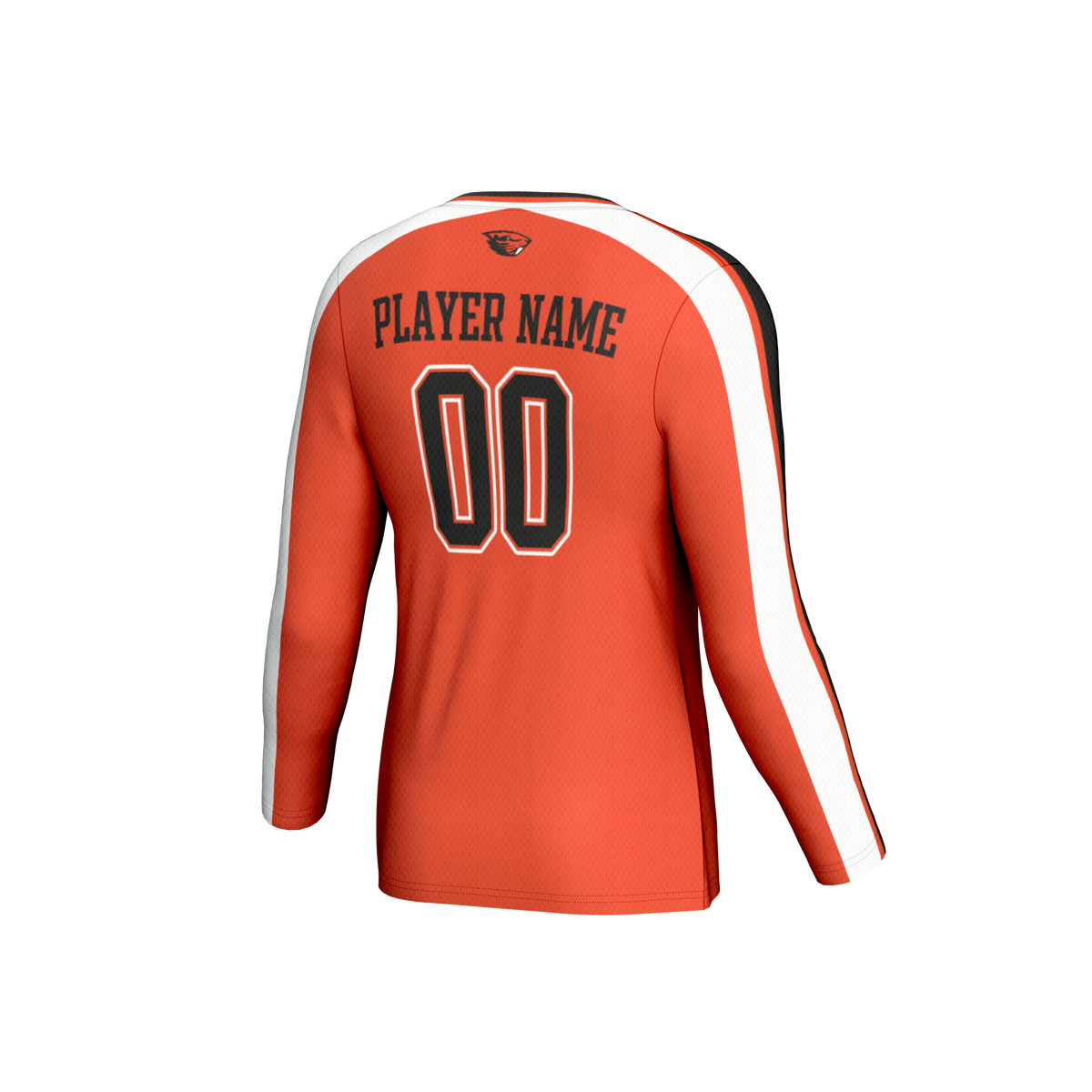 Oregon State Beavers NIL Pick-A-Player Lightweight Collegiate Volleyball Fashion Jersey - Orange