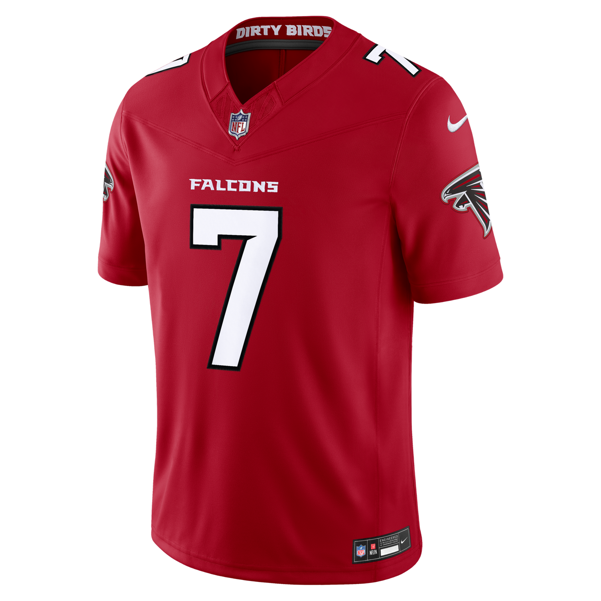 Atlanta Falcons Bijan Robinson Red Team Vapor F.U.S.E. Stitched Limited Football Jersey
