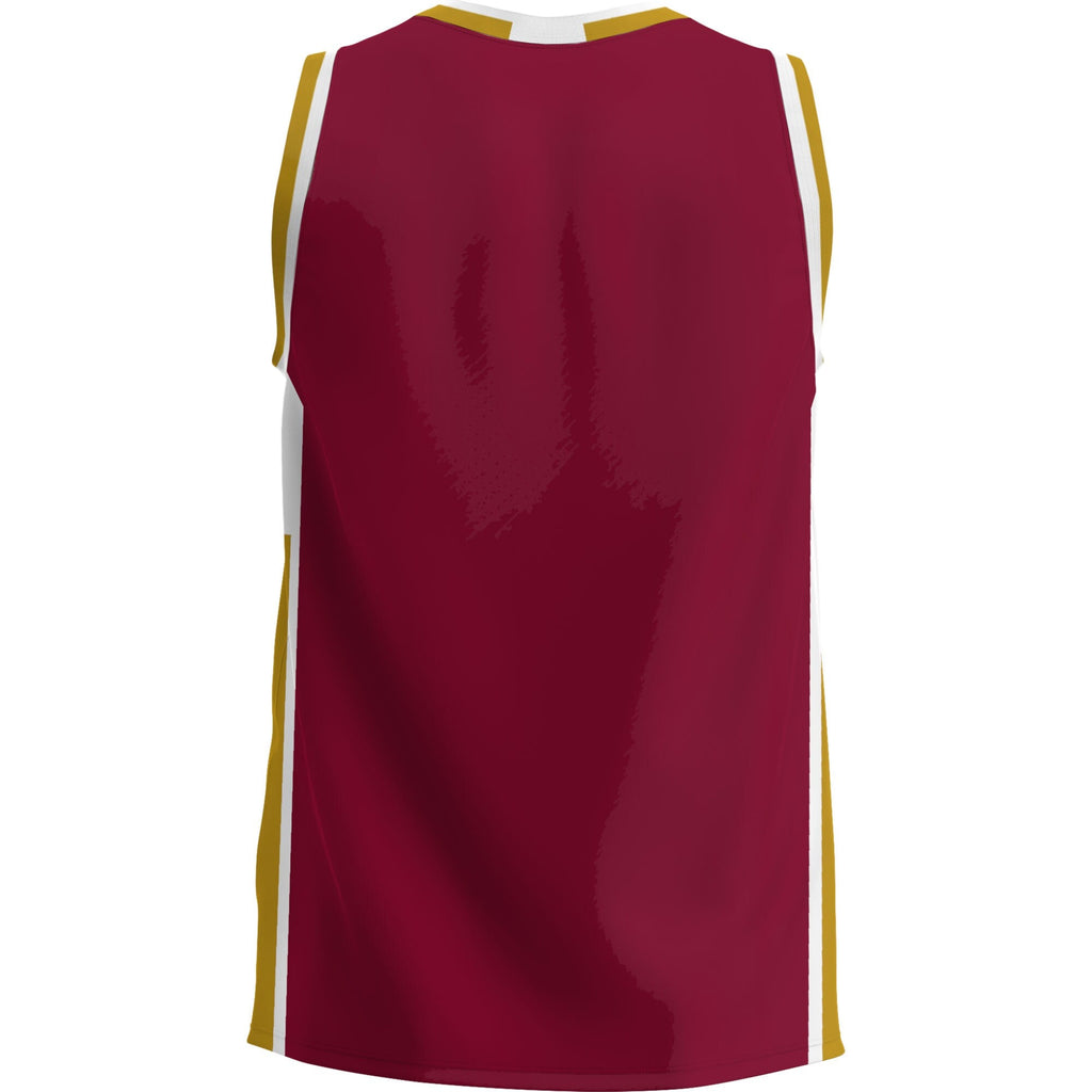 Rhode Island Anchormen Lightweight Basketball Jersey - Burgundy