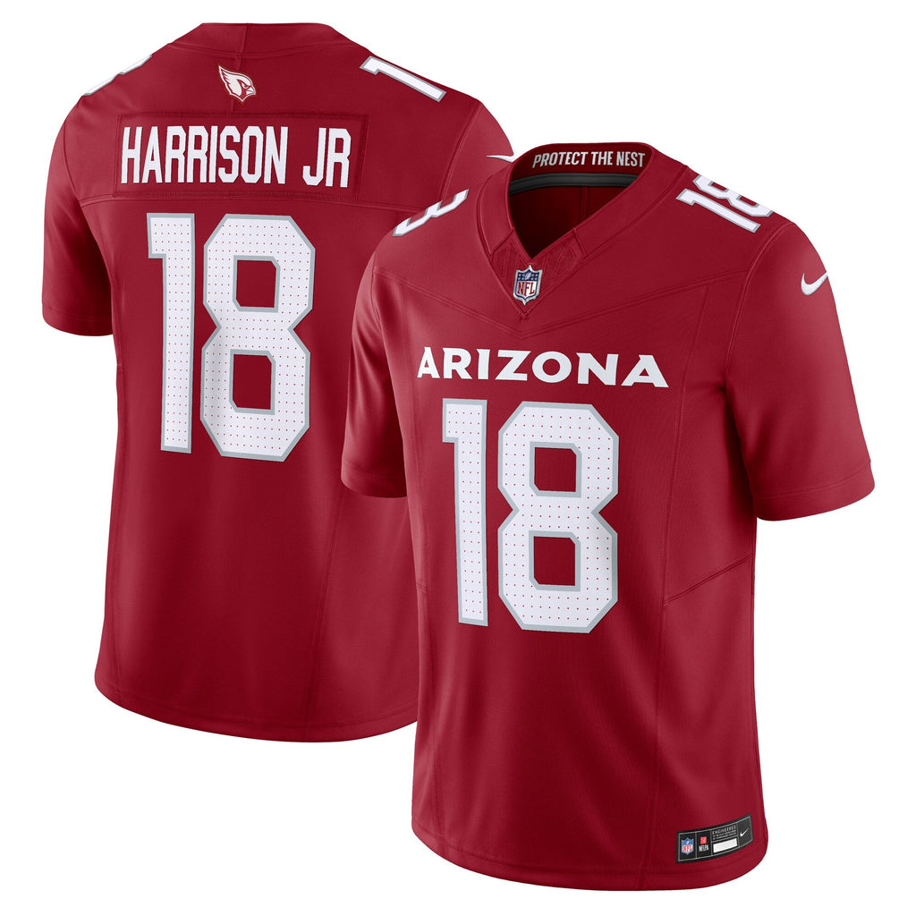 Arizona Cardinals Marvin Harrison Jr. Cardinal Vapor F.U.S.E. Limited Football Jersey