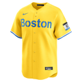Boston Red Sox Gold City Connect Limited Baseball Jersey
