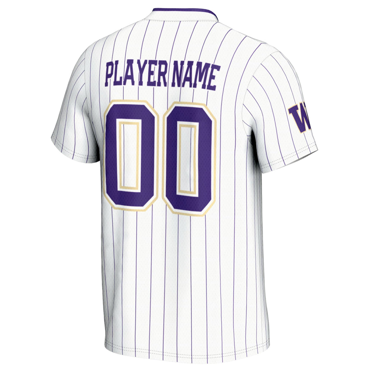 Washington Huskies NIL Pick-A-Player Lightweight Softball Jersey - White