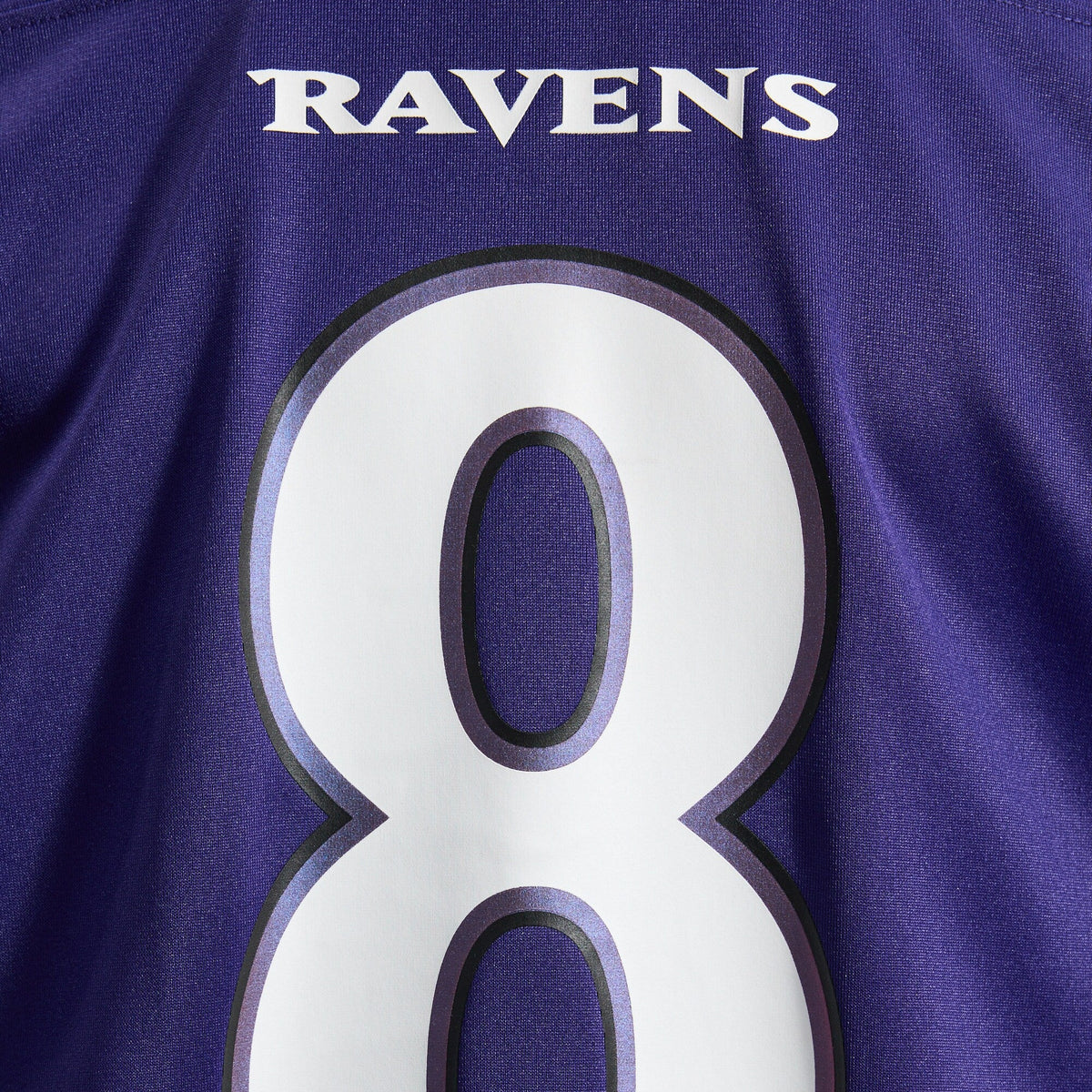 Baltimore Ravens Lamar Jackson Purple Team Game Football Jersey