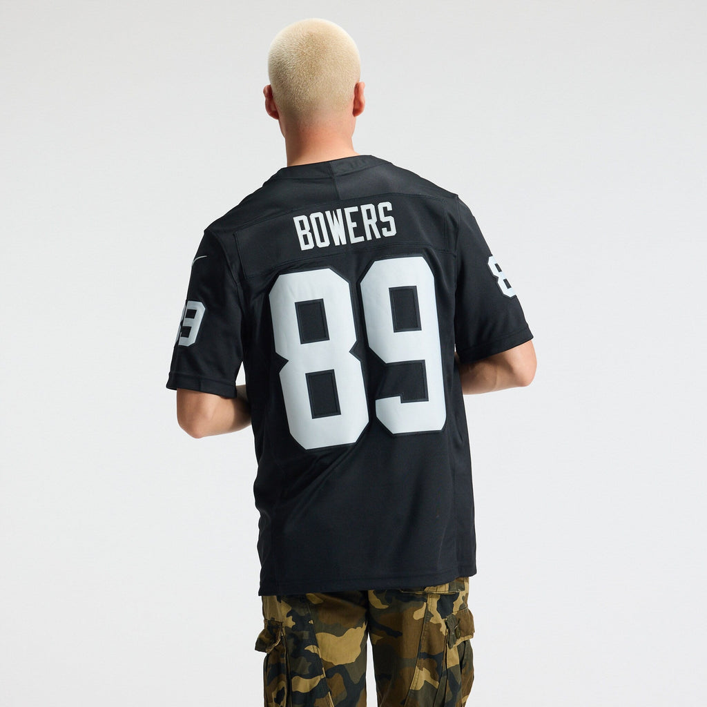 Las Vegas Raiders Brock Bowers Black Team Vapor F.U.S.E. Stitched Limited Football Jersey