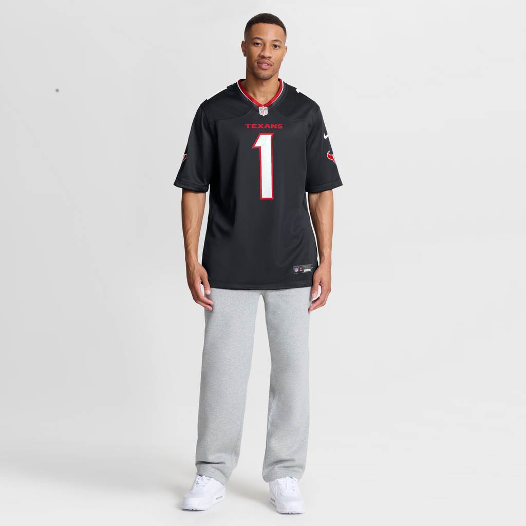 Houston Texans Tank Dell Navy Team Game Football Jersey
