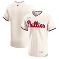 Philadelphia Phillies Cream Alternate 2 Elite Baseball Jersey