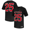 #25 Rutgers Scarlet Knights Untouchable Replica Game Jersey - Black