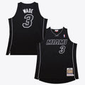 Miami Heat Dwyane Wade 2011 Dark Alternate Jersey - Black