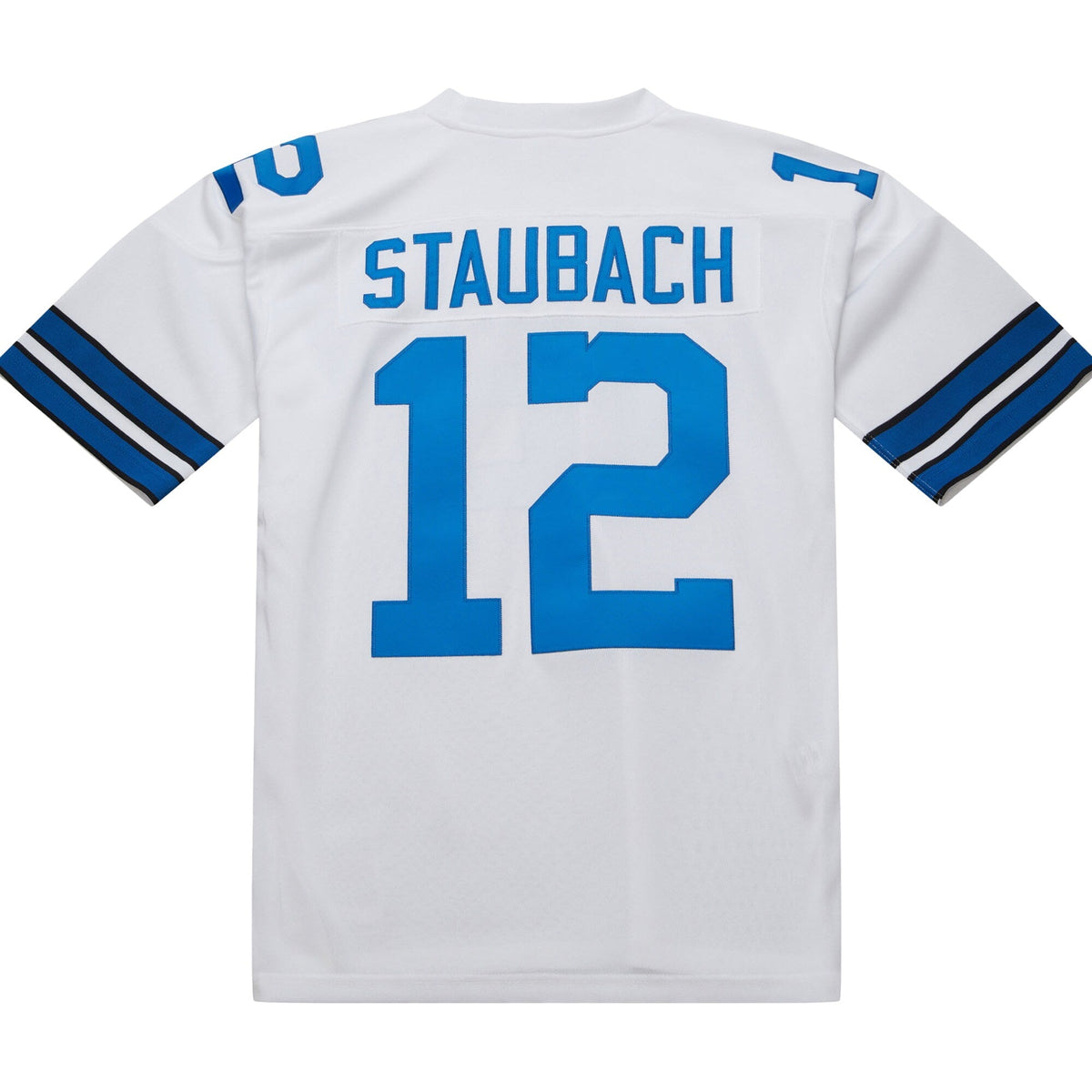 Dallas Cowboys 1975 Roger Staubach White Throwback Retired Player Football Jersey
