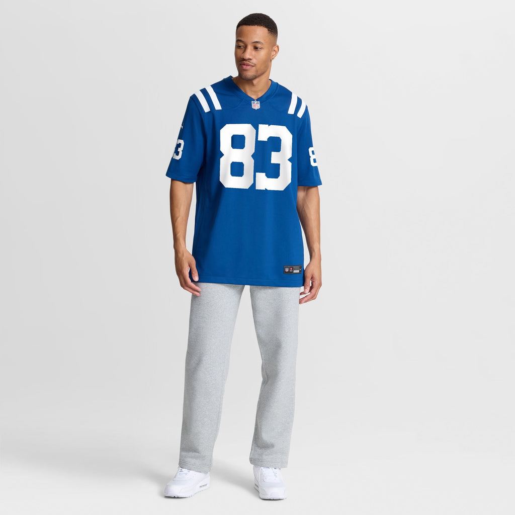 Indianapolis Colts Eli Pancol Royal Team Game Football Jersey