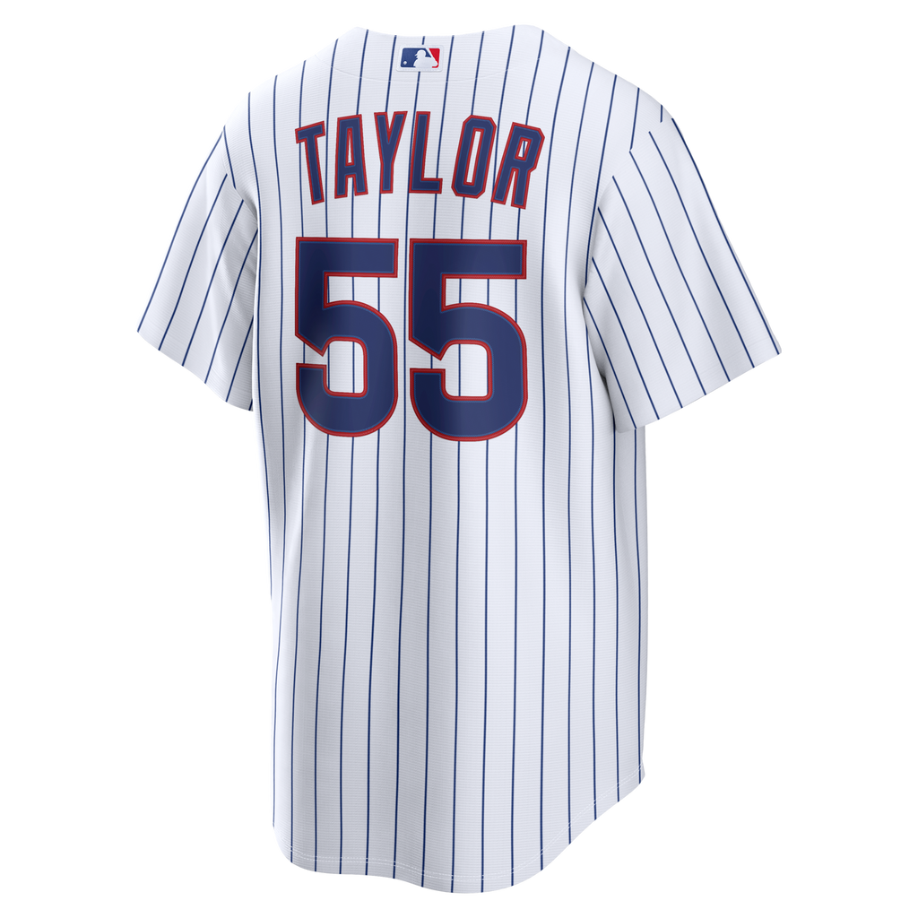 Chicago Cubs Tyrone Taylor White Home Replica Baseball Jersey