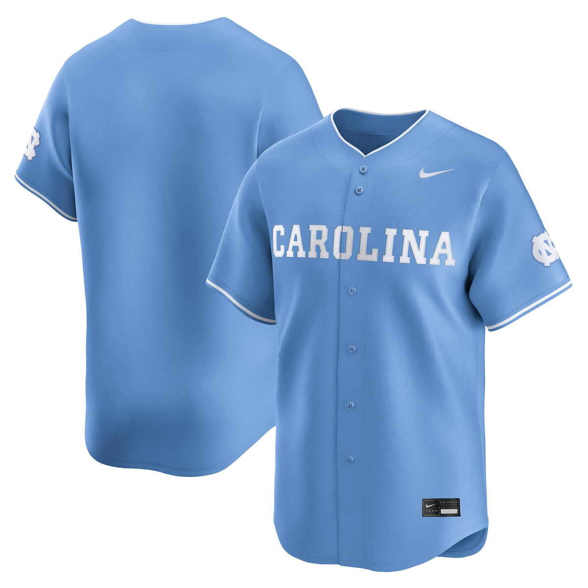 Carolina Blue North Carolina Tar Heels Baseball Limited Jersey