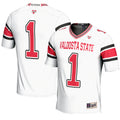 #1 Valdosta State Blazers Endzone Football Jersey - White