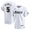 Houston Astros Jeff Bagwell White Throwback Cooperstown Collection Limited Baseball Jersey