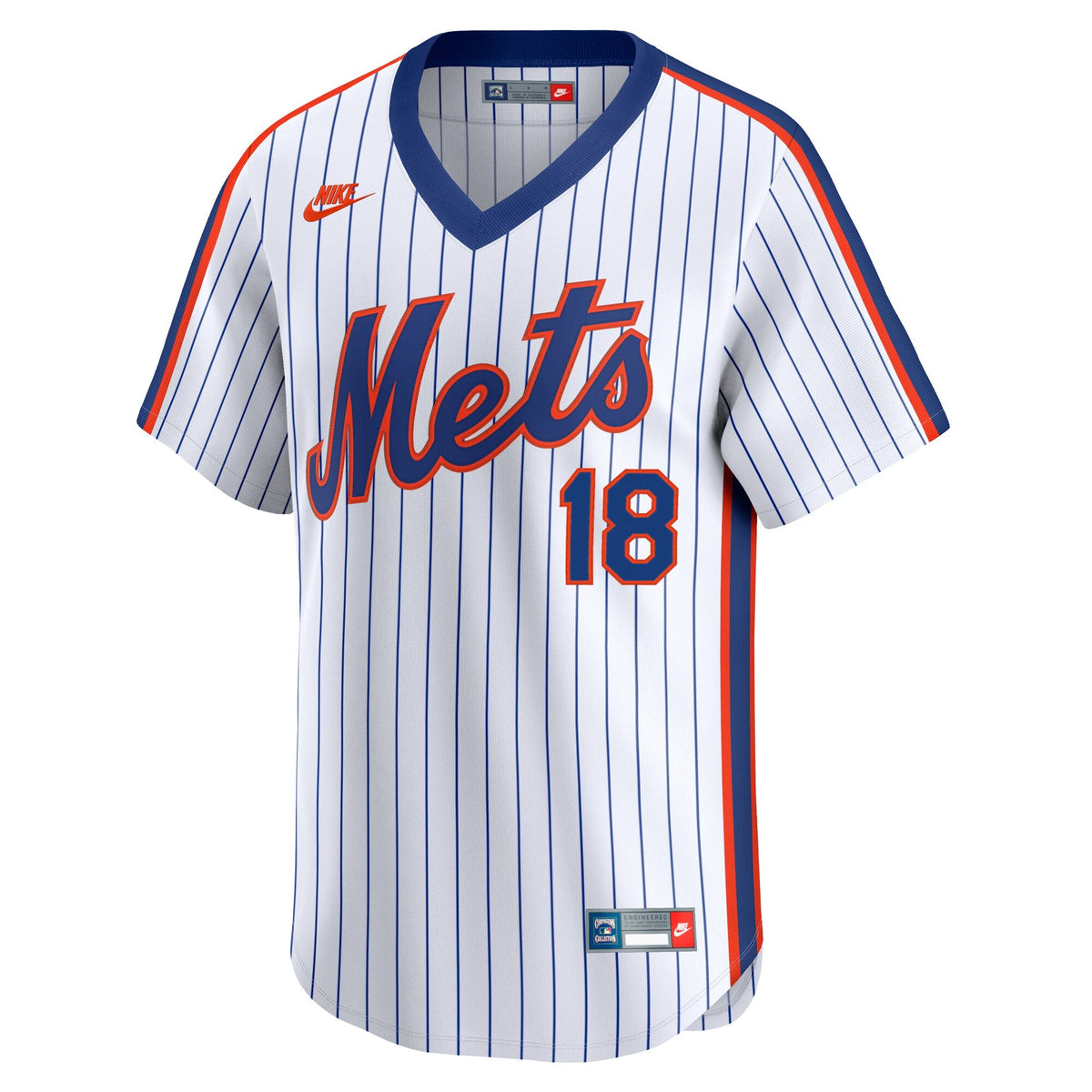 New York Mets Darryl Strawberry White Throwback Cooperstown Collection Limited Baseball Jersey