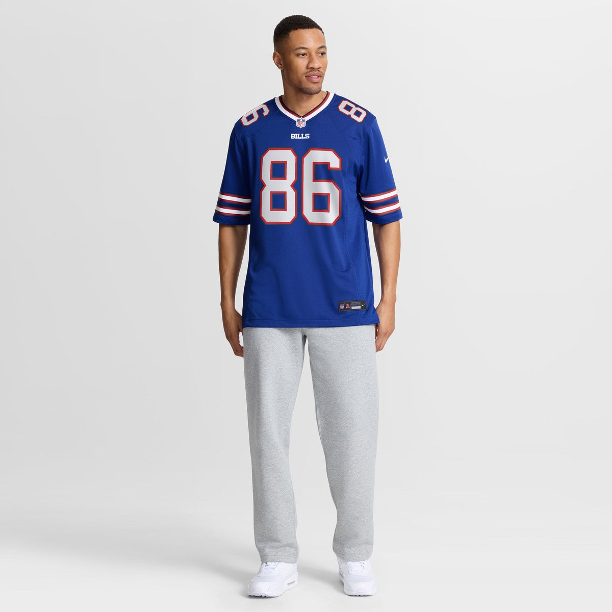 Buffalo Bills Dalton Kincaid Royal Game Football Jersey