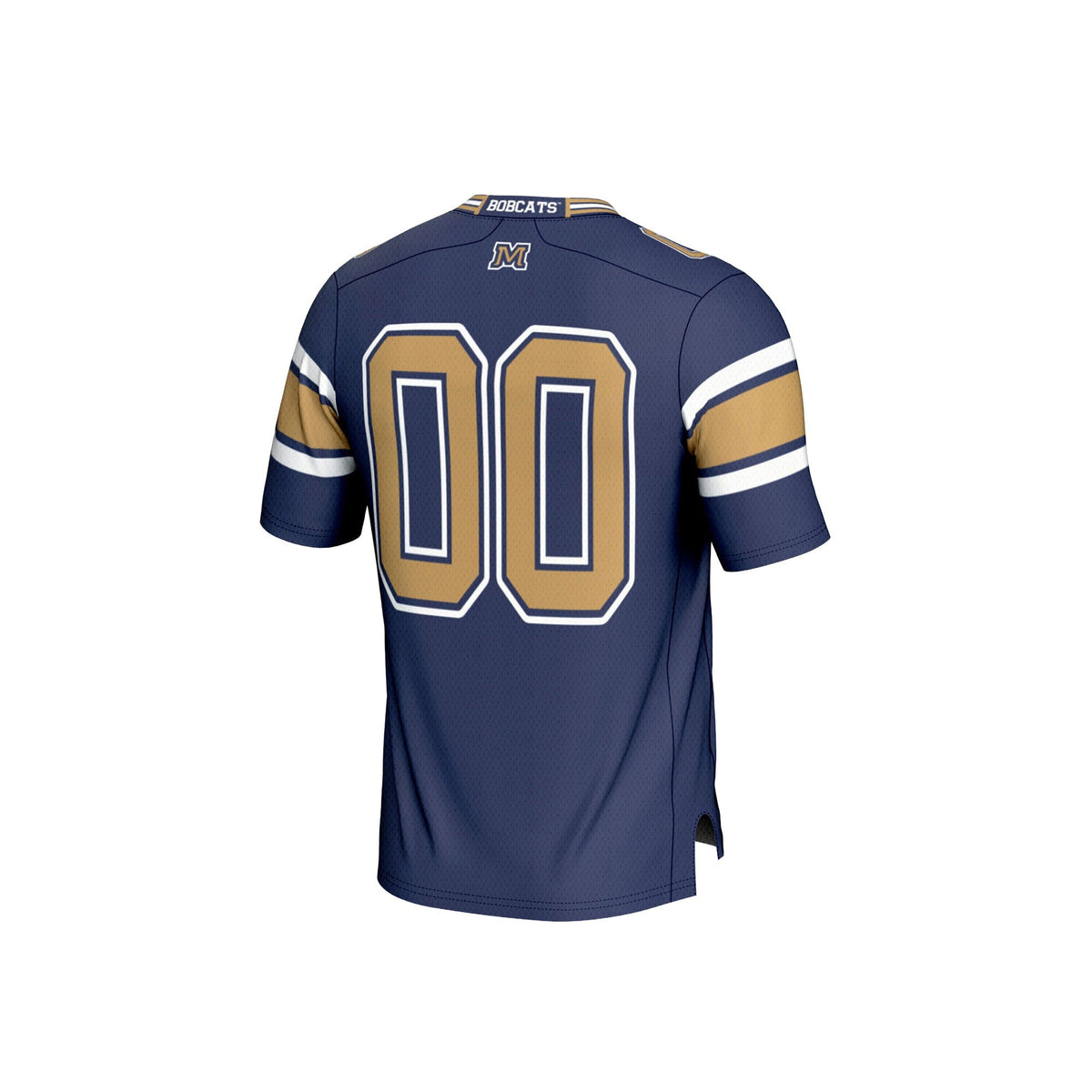 Navy Montana State Bobcats Lightweight Football Fashion Jersey