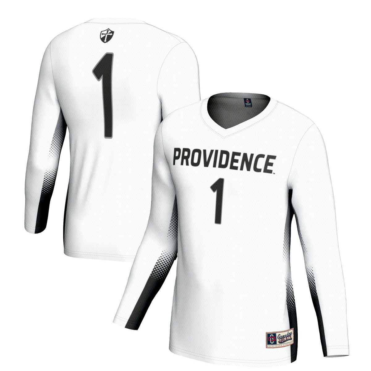 #1 Providence Friars Lightweight Volleyball Jersey - White