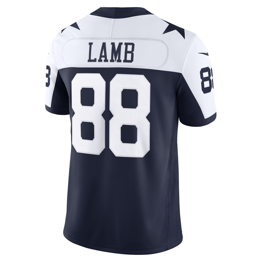 Dallas Cowboys CeeDee Lamb Navy Alternate Vapor F.U.S.E. Stitched Limited Football Jersey