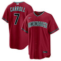 Arizona Diamondbacks Corbin Carroll Crimson Alternate 2 Replica Baseball Jersey
