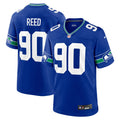 Seattle Seahawks Jarran Reed Royal Alternate Game Football Jersey