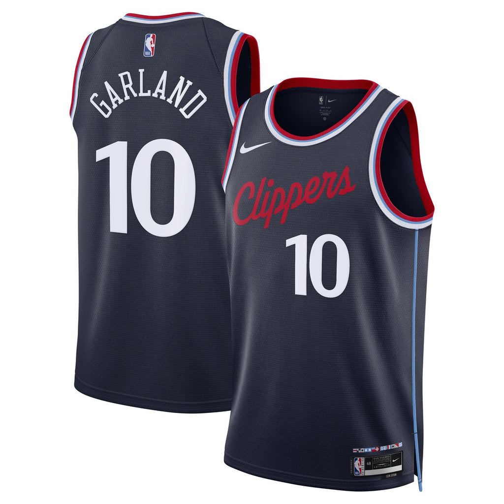 Los Angeles Clippers Icon Edition Swingman Jersey - Navy - Darius Garland