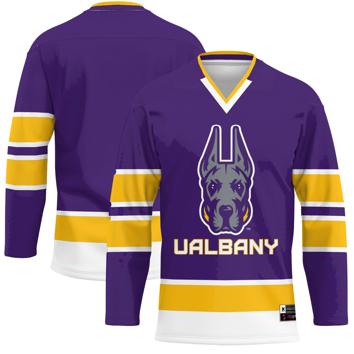 UAlbany Great Danes Hockey Jersey - Purple