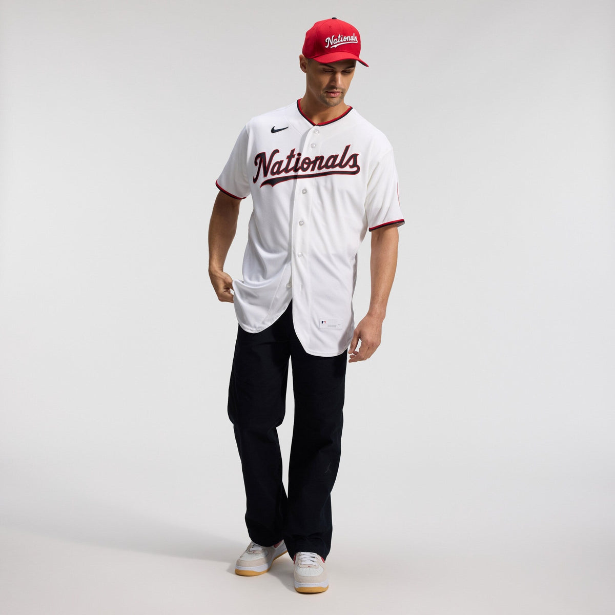 Washington Nationals White Home Baseball Jersey