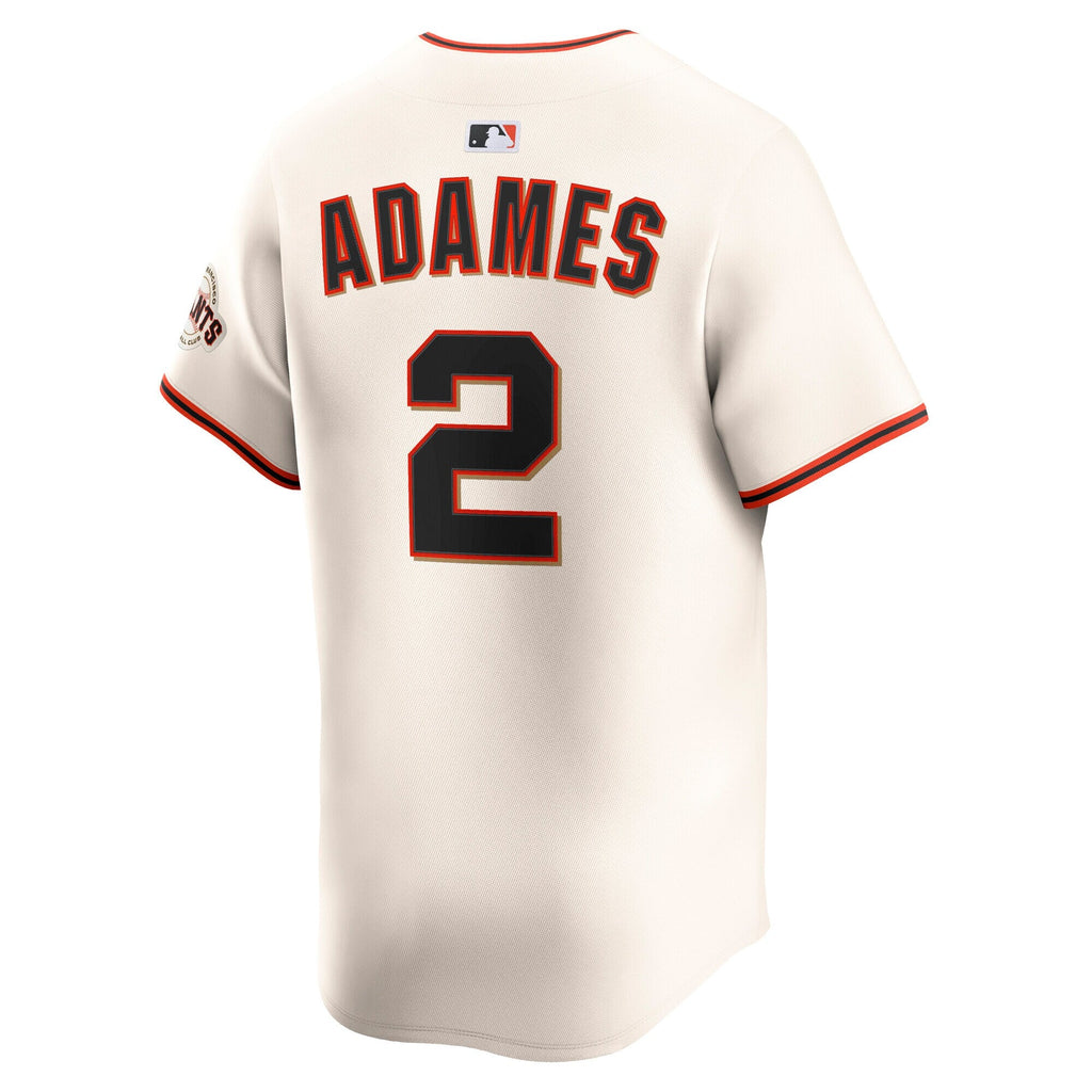 San Francisco Giants Willy Adames Cream Home Limited Player Baseball Jersey