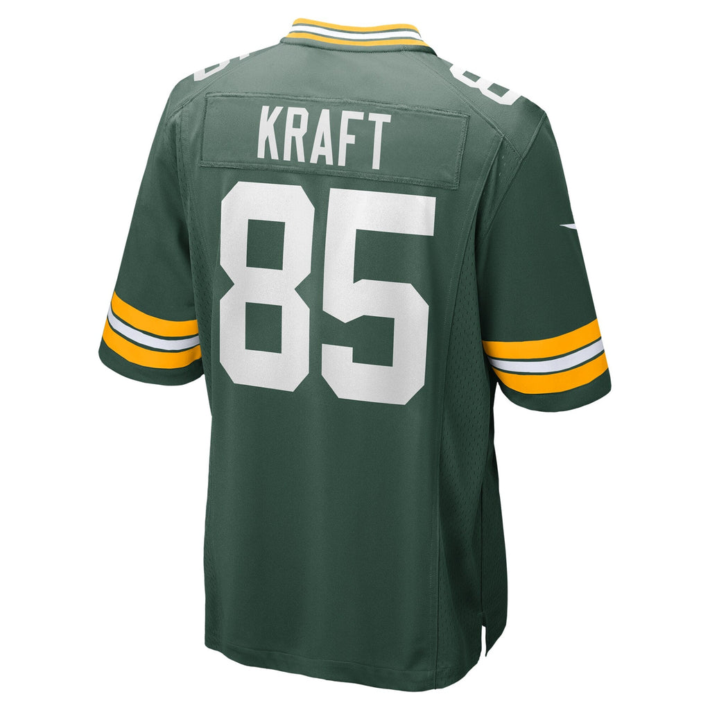 Green Bay Packers Tucker Kraft Green Game Football Jersey