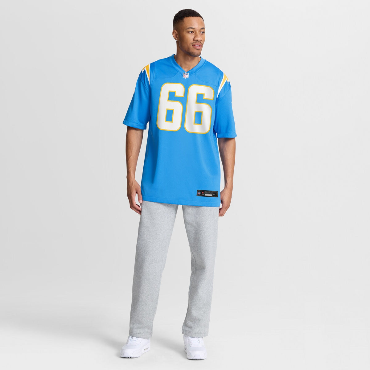 Los Angeles Chargers Bobby Hart Powder Blue Team Game Football Jersey