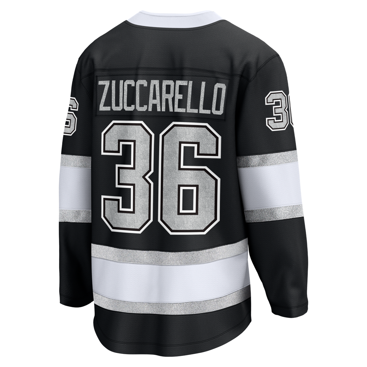 Los Angeles Kings Mats Zuccarello Black Home Breakaway Hockey Jersey