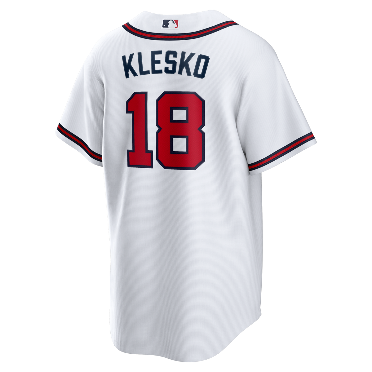 Atlanta Braves Ryan Klesko White Home Retired Player Replica Baseball Jersey