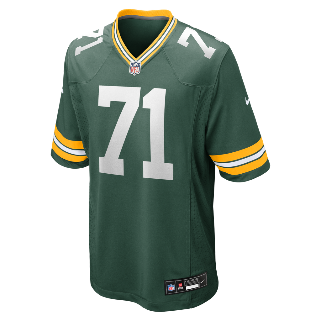 Green Bay Packers Josh Sitton Green Retired Game Football Jersey