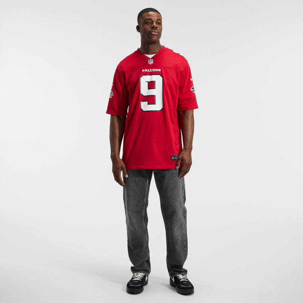 Atlanta Falcons Michael Penix Jr. Red Game Football Jersey