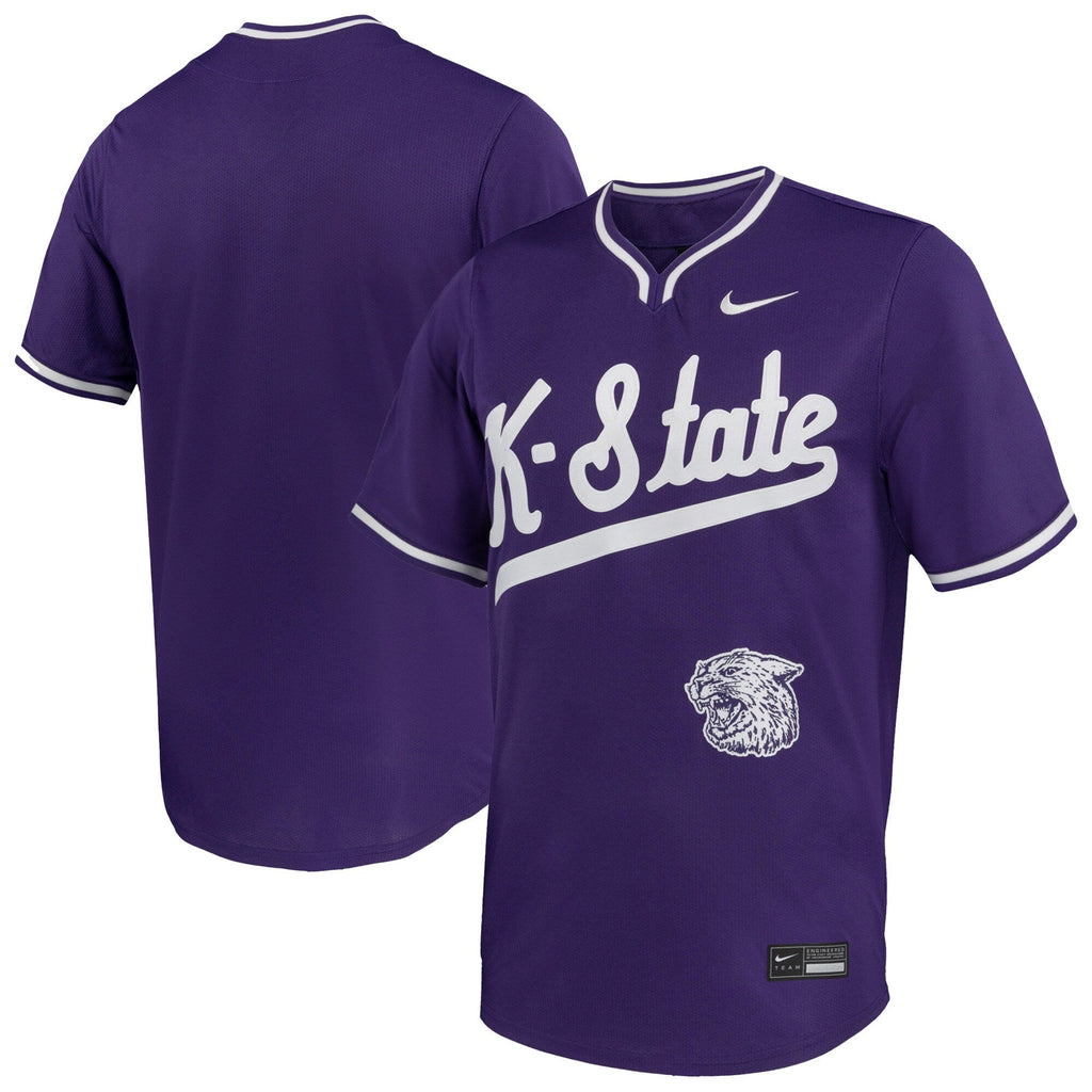 Purple Kansas State Wildcats Limited Baseball Jersey