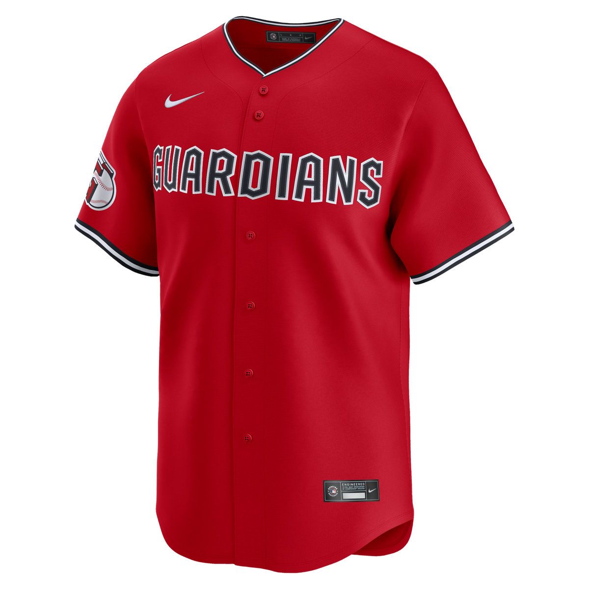 Cleveland Guardians Red Alternate Limited Baseball Jersey