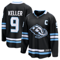 Utah Mammoth Clayton Keller Black Home Breakaway Hockey Jersey