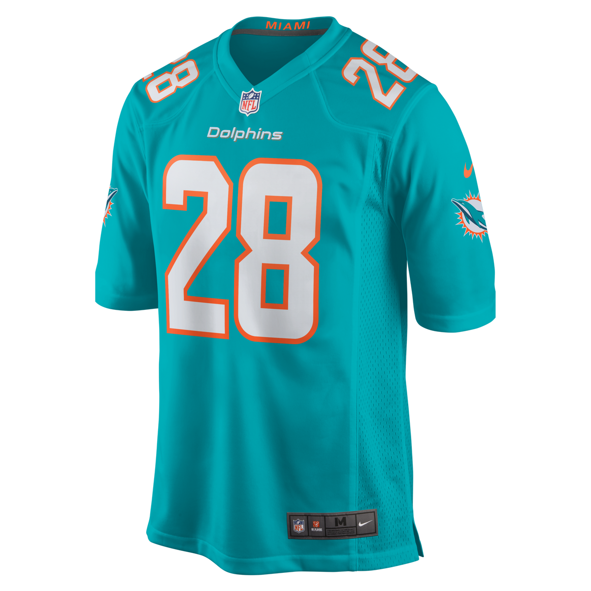 Miami Dolphins Devon Achane Aqua Player Game Football Jersey