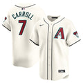 Arizona Diamondbacks Corbin Carroll White Home Limited Player Baseball Jersey