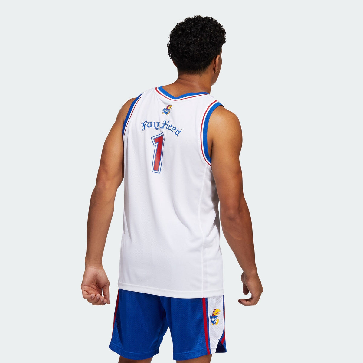 #1 White Kansas Jayhawks Alternate Swingman Jersey