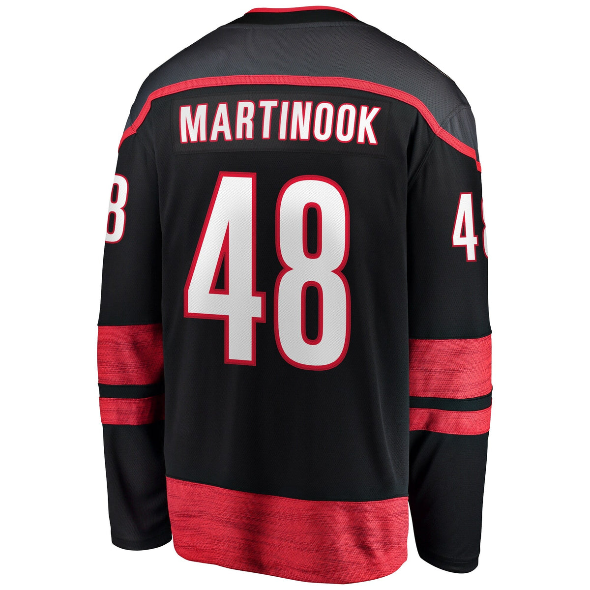 Carolina Hurricanes Jordan Martinook Black Home Breakaway Hockey Jersey